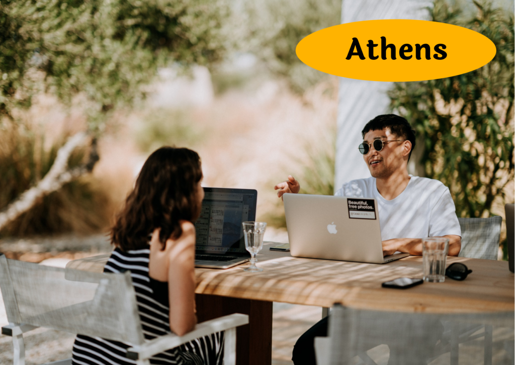 Enjoying remote working with a house exchange in Athens