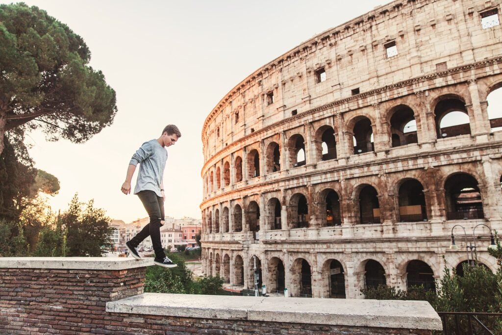 remote-worker-exploring-the-colloseum-on-a-break-from-their-home-swap