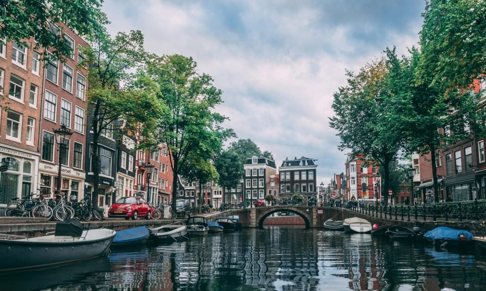 Photo of amsterdam's canals